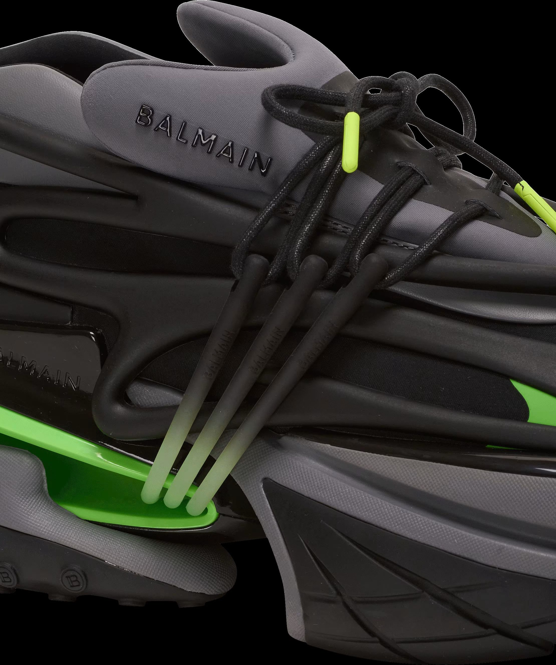 Balmain Unicorn Low Sneaker Neoprene & Calfskin view 3